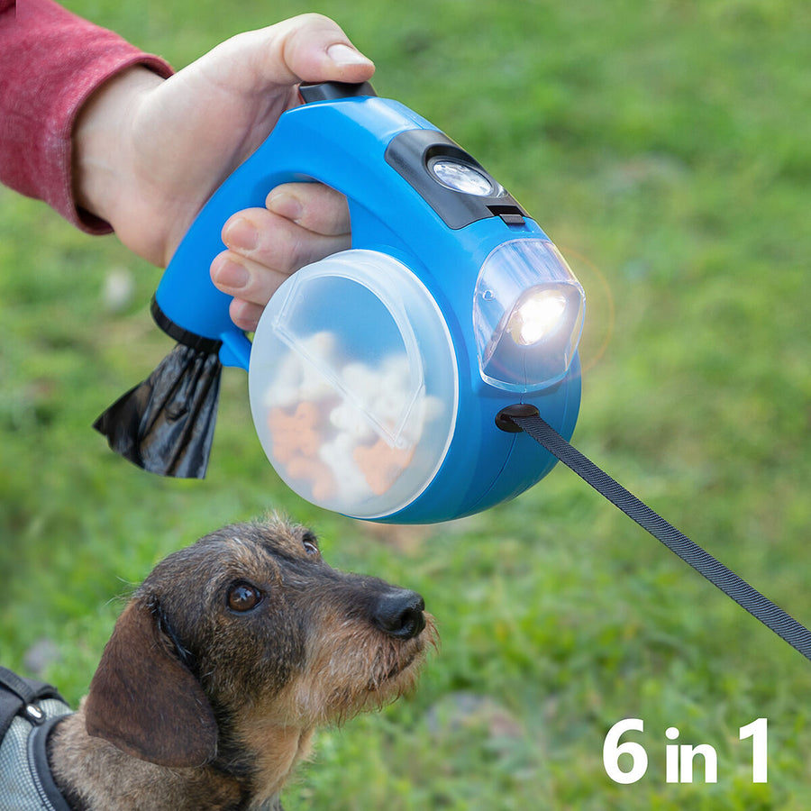 Einziehbare Hundeleine 6in1