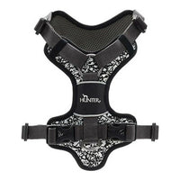 Hundegeschirr Hunter Divo Reflektierend Schwarz/Grau S (45-56 cm)