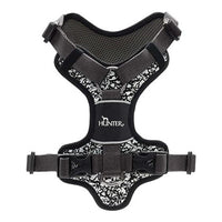 Hundegeschirr Hunter Divo Reflektierend Schwarz/Grau L/XL (79-107 cm)