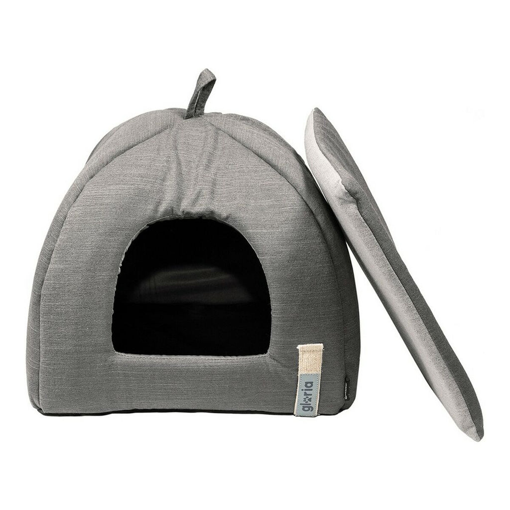 Hundebett Gloria GREEN DREAMS Grau 40 x 40 cm