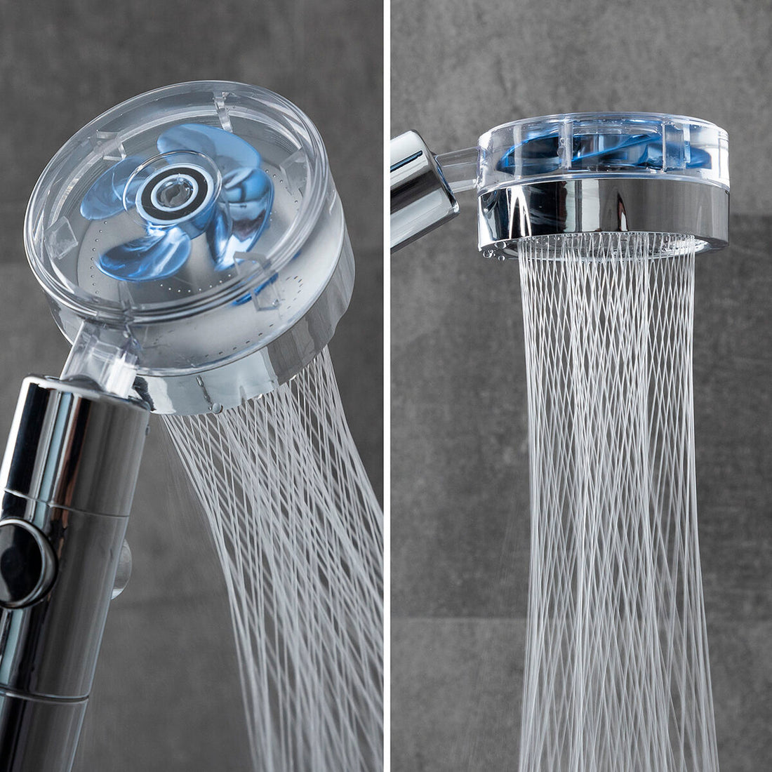 Öko-Dusche mit Druckpropeller und Reinigungsfilter Heliwer InnovaGoods