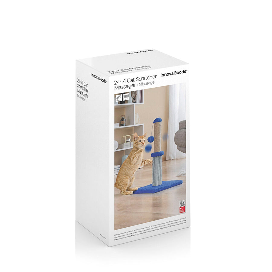 Kratzbaum Massagegerät mit Ball für Katzen Miausage InnovaGoods